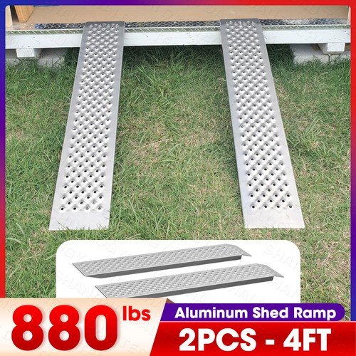 Aluminum shed ramp long - shed,