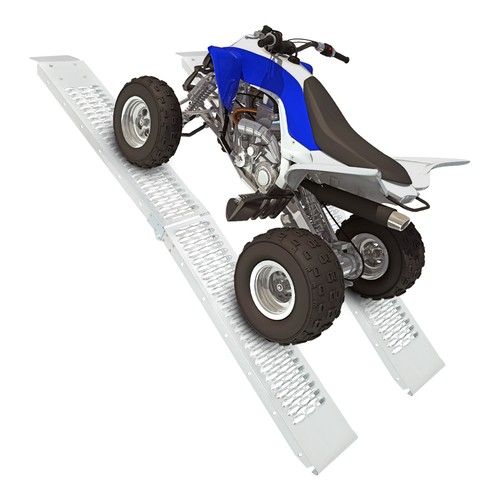 Foldable truck loading ramps - loading,